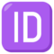 ID Button emoji on Emojione